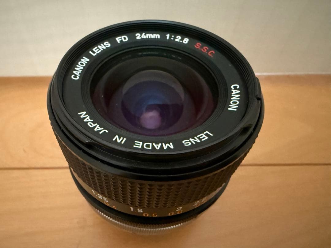 Canon FD 24mm f/2.8 SSC レンズ