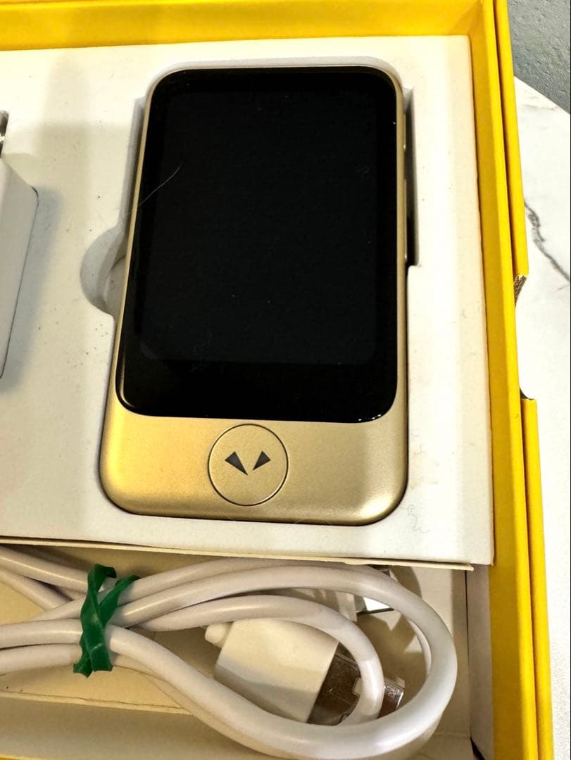 POCKETALK (S)翻訳機 ゴールド