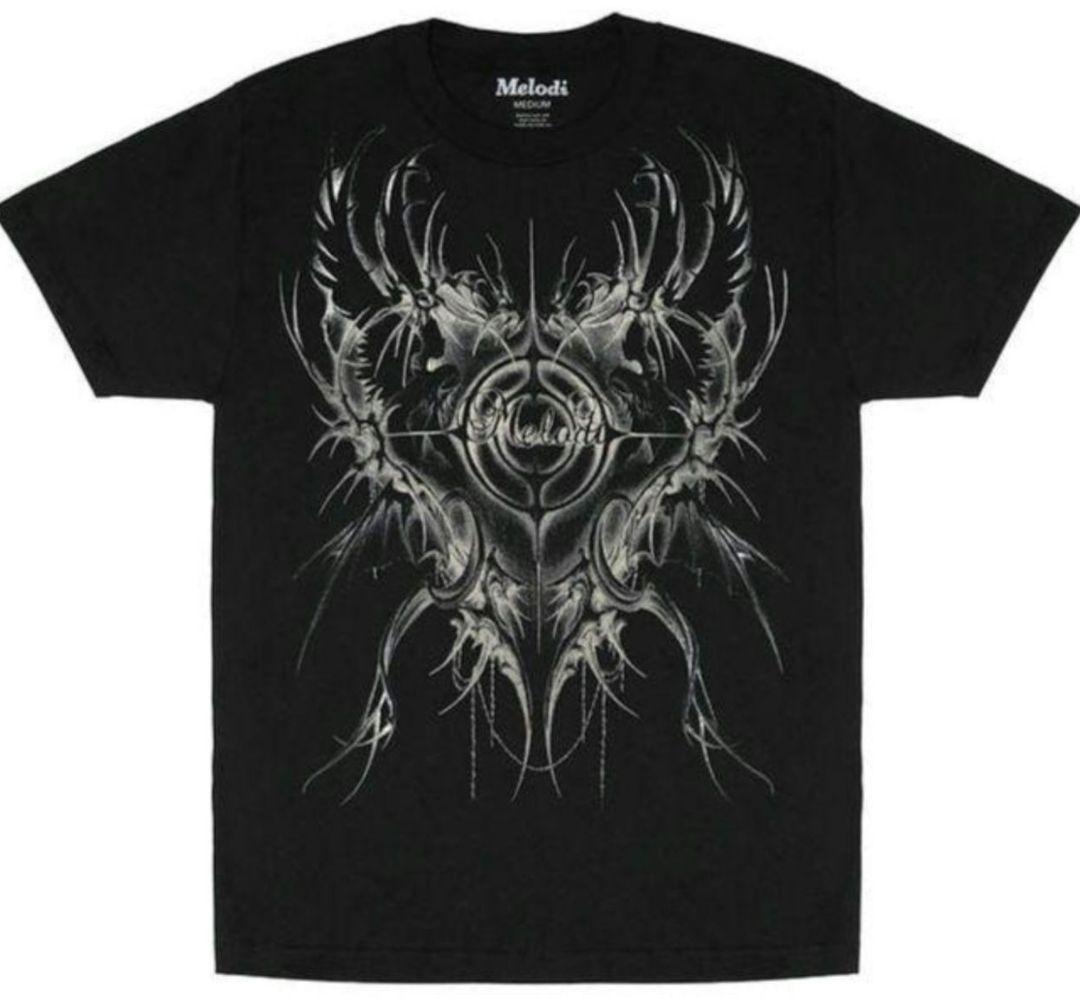 M 即発送 EC Melodi Hollow Tee Black Tシャツ