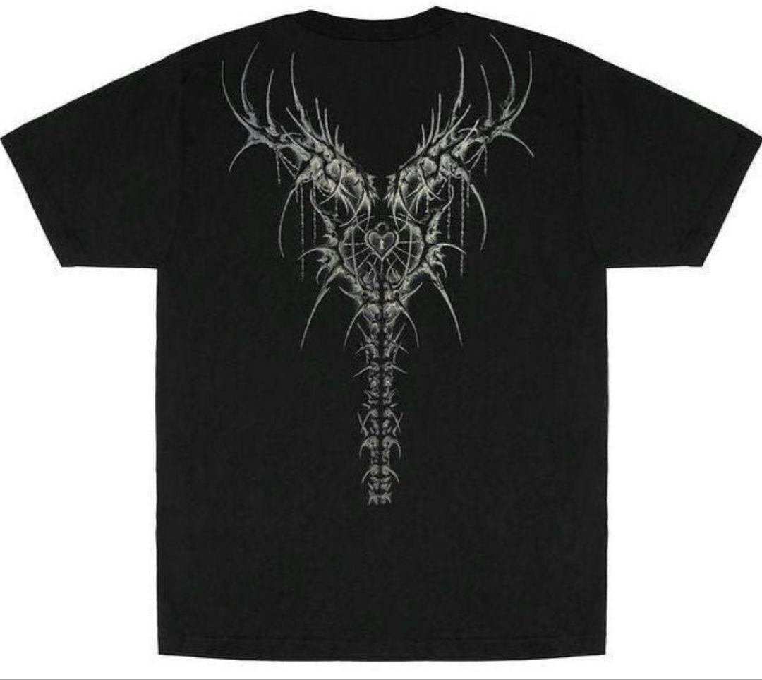 M 即発送 EC Melodi Hollow Tee Black Tシャツ