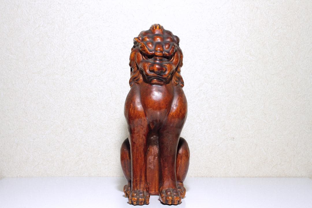 四代-五代 大樋長左衛門 唐獅子像