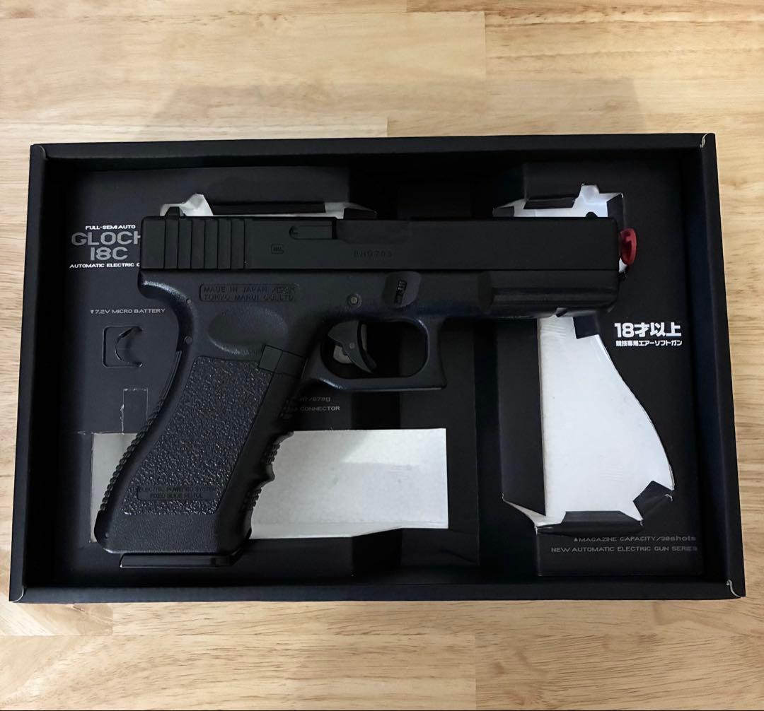 電動ガン フル・セミオート GLOCK 18C（グロック18C）