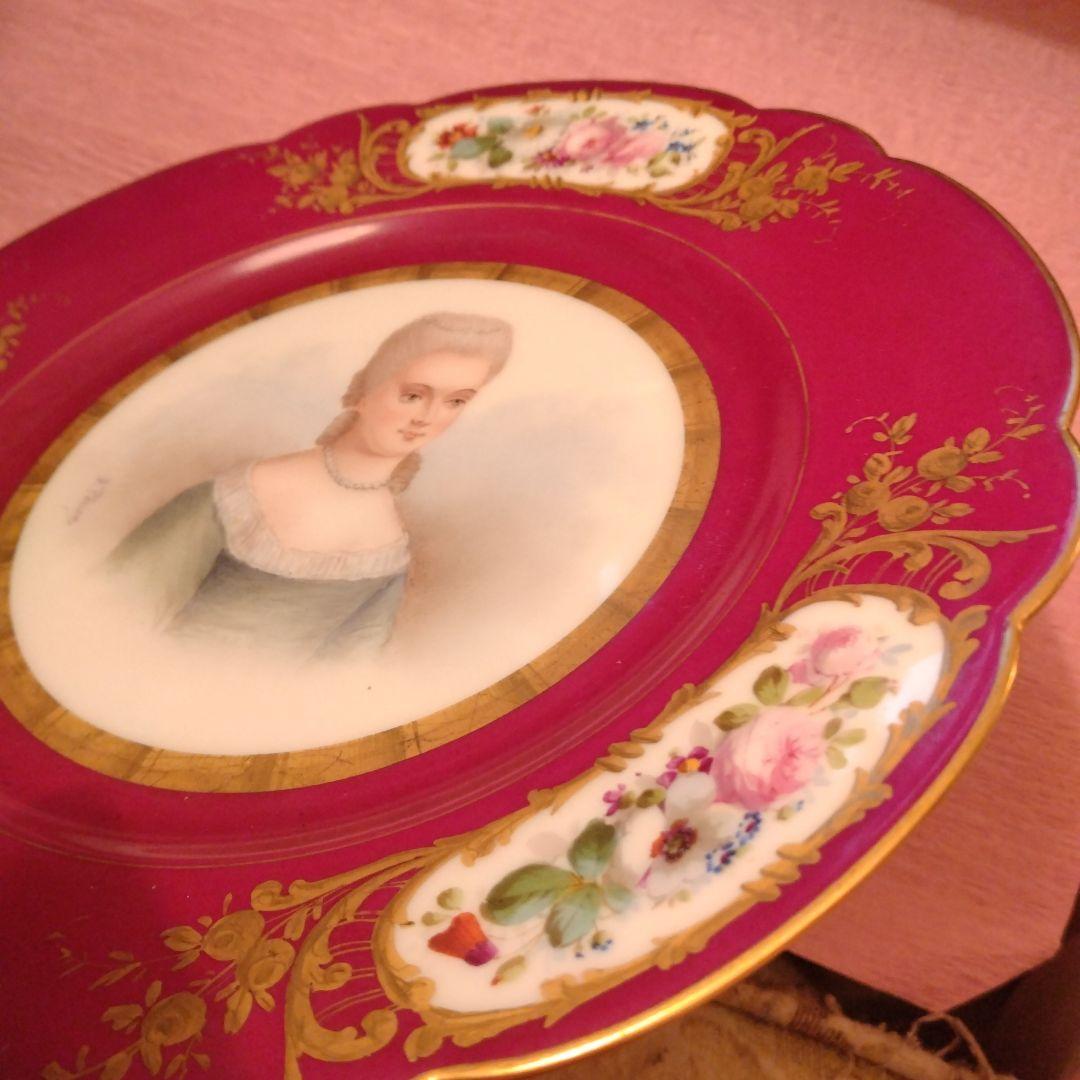 セール　セーブルスタイル　婦人　22cmプレート