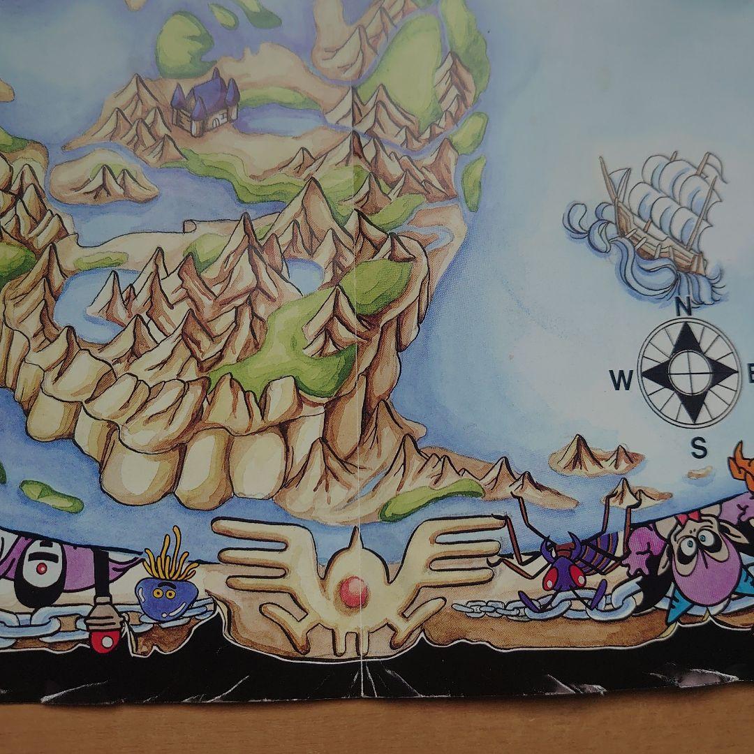 ドラゴンクエストⅡ 悪霊の神々 レトロ チラシ