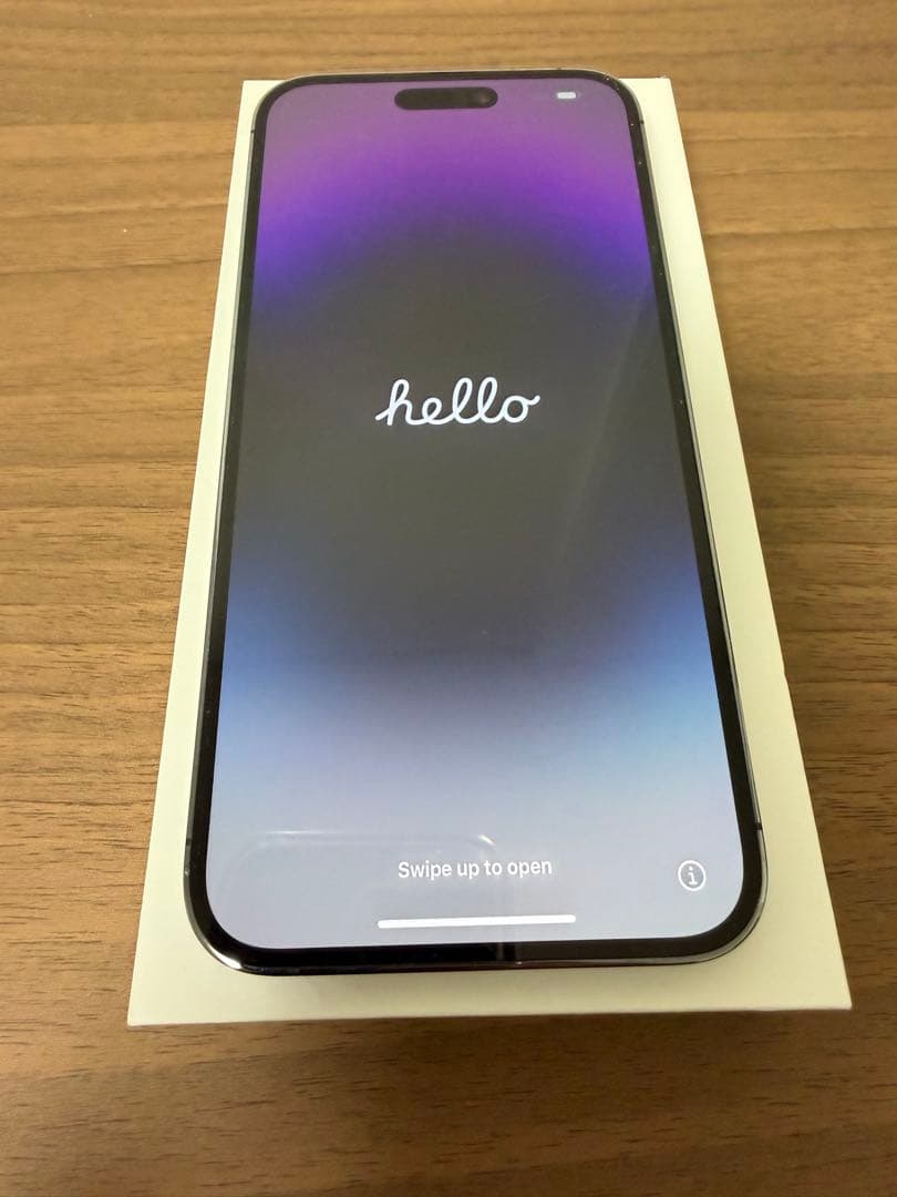 【超美品】14 Pro Max 256GB SIMフリー 4K撮影可