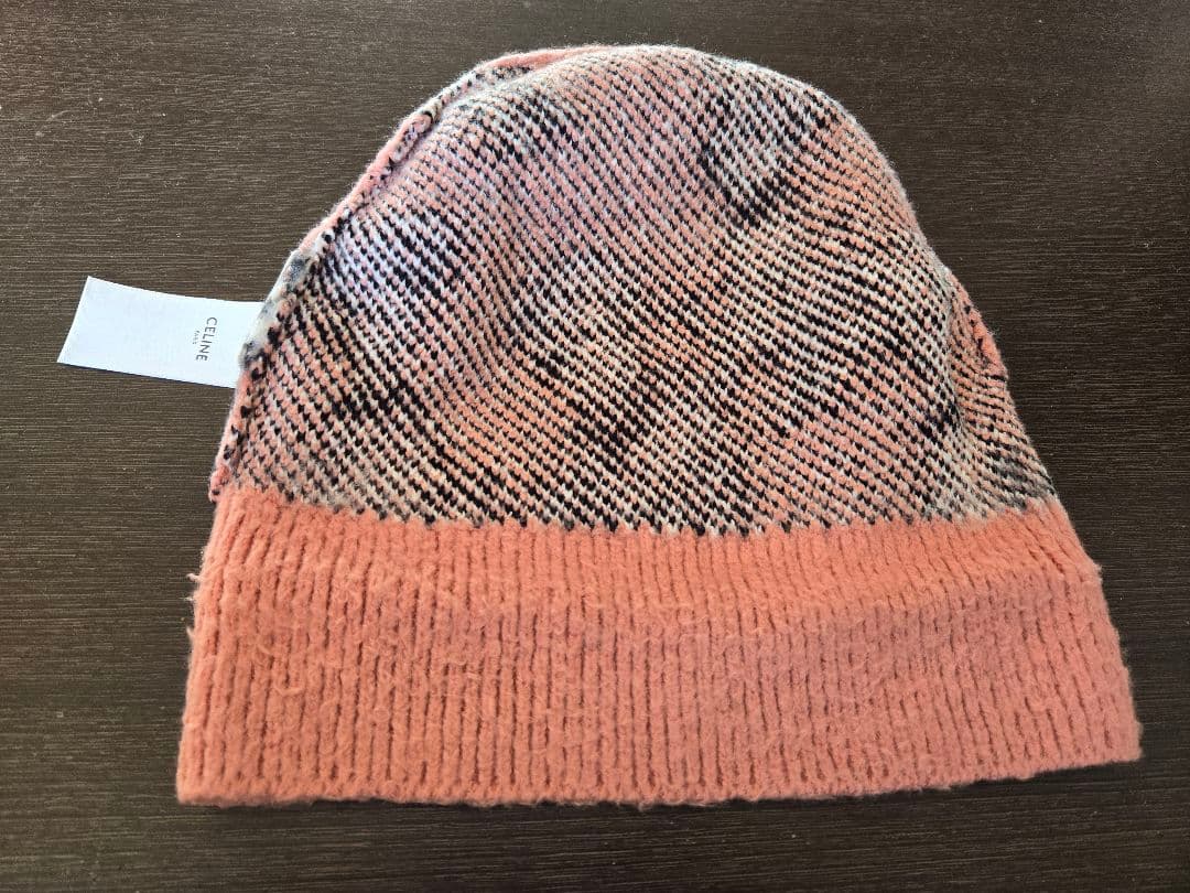 セリーヌ‪ エイミードリアン コラボ 犬柄 ニット帽 TU