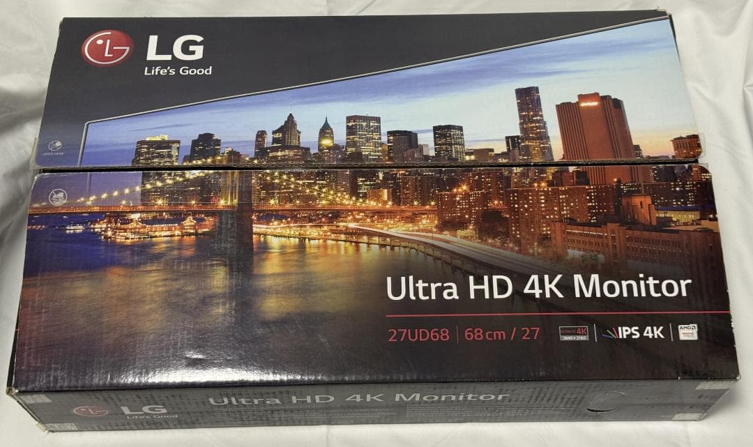 LG 27インチ 4Kモニター/ 27UD68-W / IPS 非光沢 /