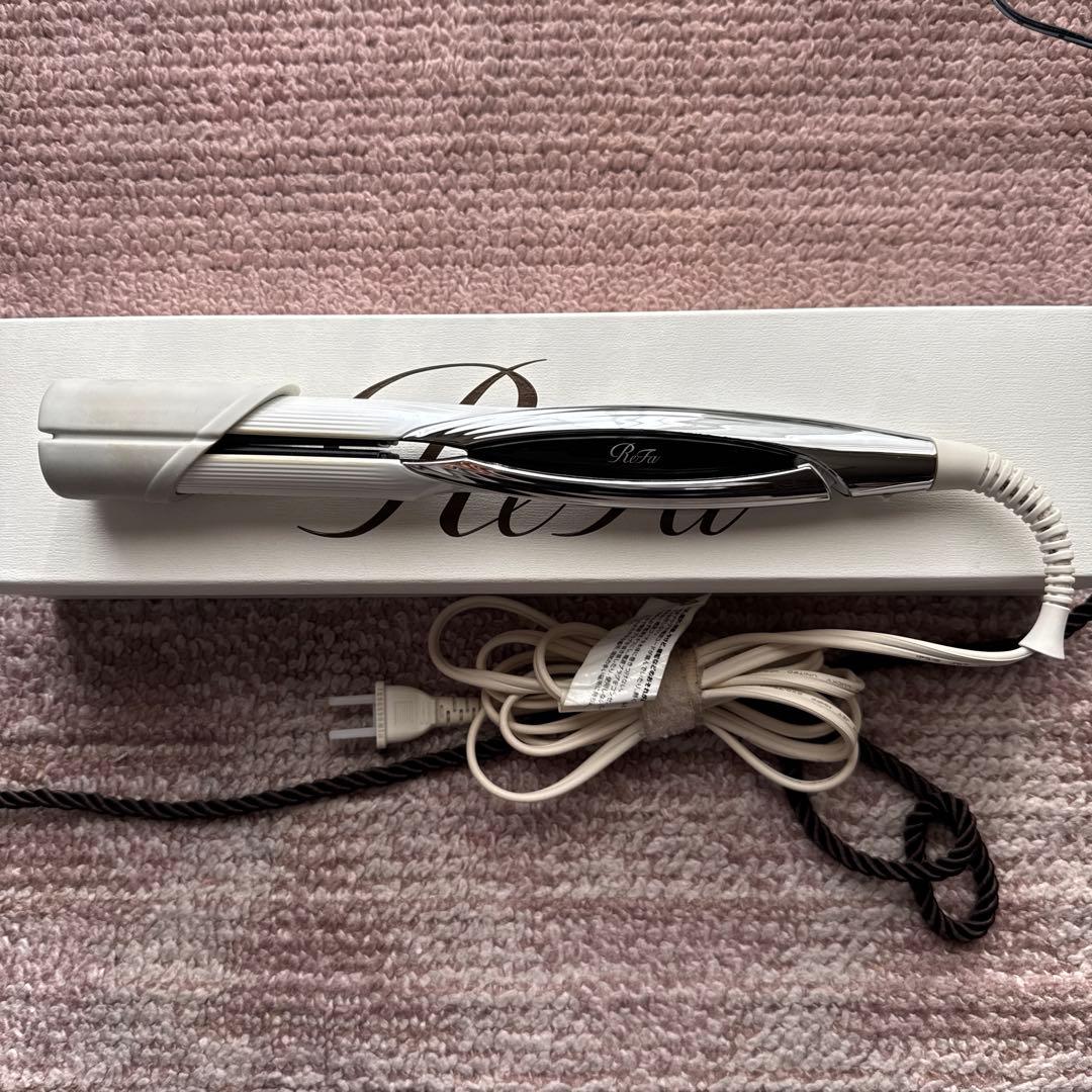 ReFa ストレートヘアアイロン シルバー/ブラック