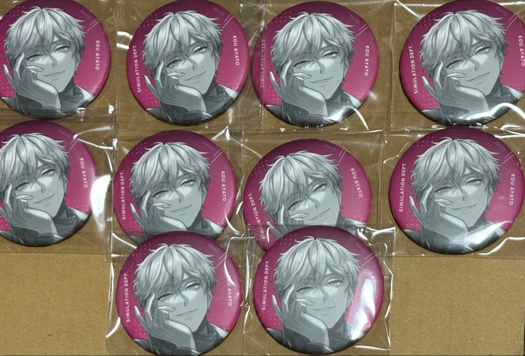 ブレマイ 綾戸恋 缶バッジ 10点セット パソソン缶