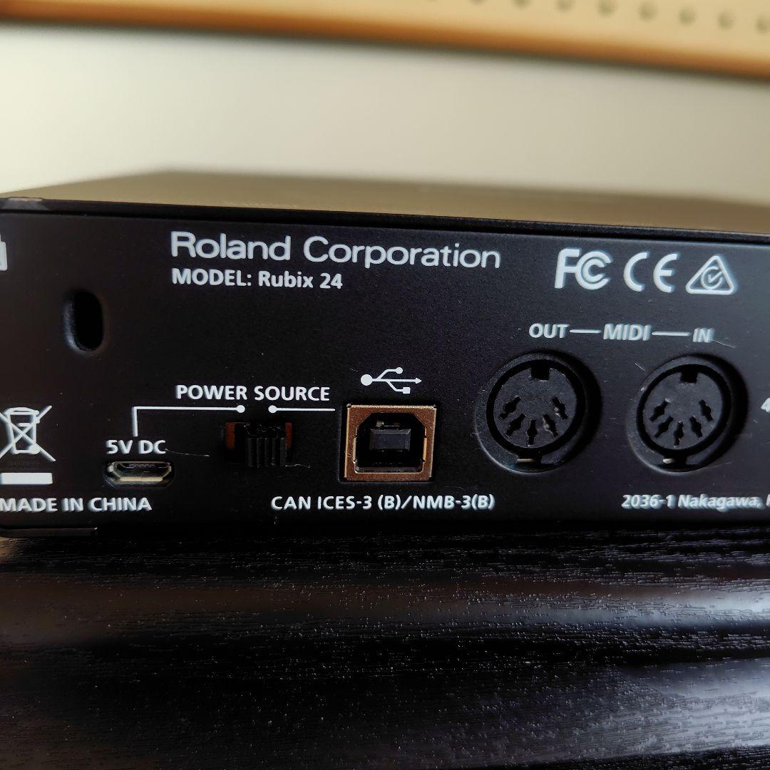 Roland Rubix24 USBオーディオインターフェイス