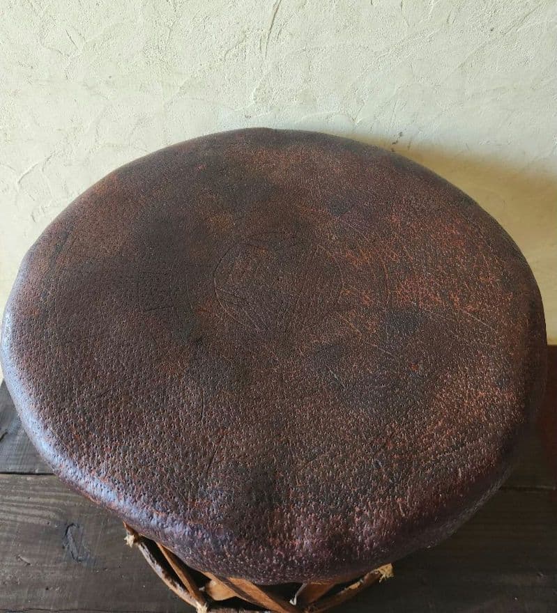 メキシコ　民藝　手仕事　エキパルスツール　ヴィンテージ