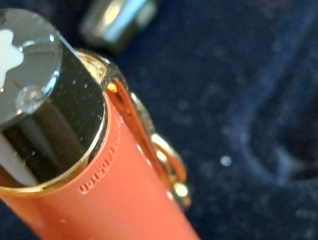 Montblanc コレクション 万年筆　F 殆ど未使用、訳あり