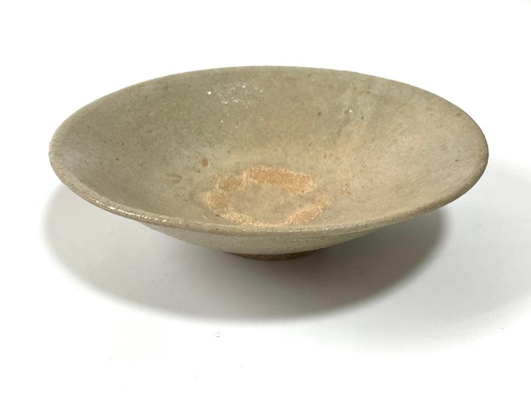骨董　アンティーク　高麗青磁　李朝　堅手　平茶碗　抹茶碗　皿