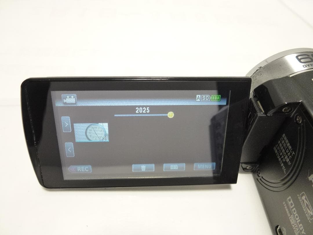 希少　大人気　JVC ビクターエブリオ ビデオカメラ GZ-HM133　SD保存