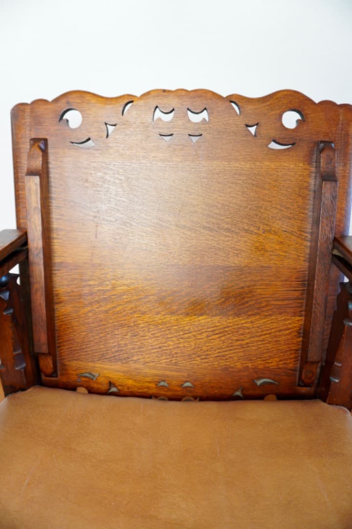 イギリス アンティーク モンクスチェア 2way チェア＆テーブル