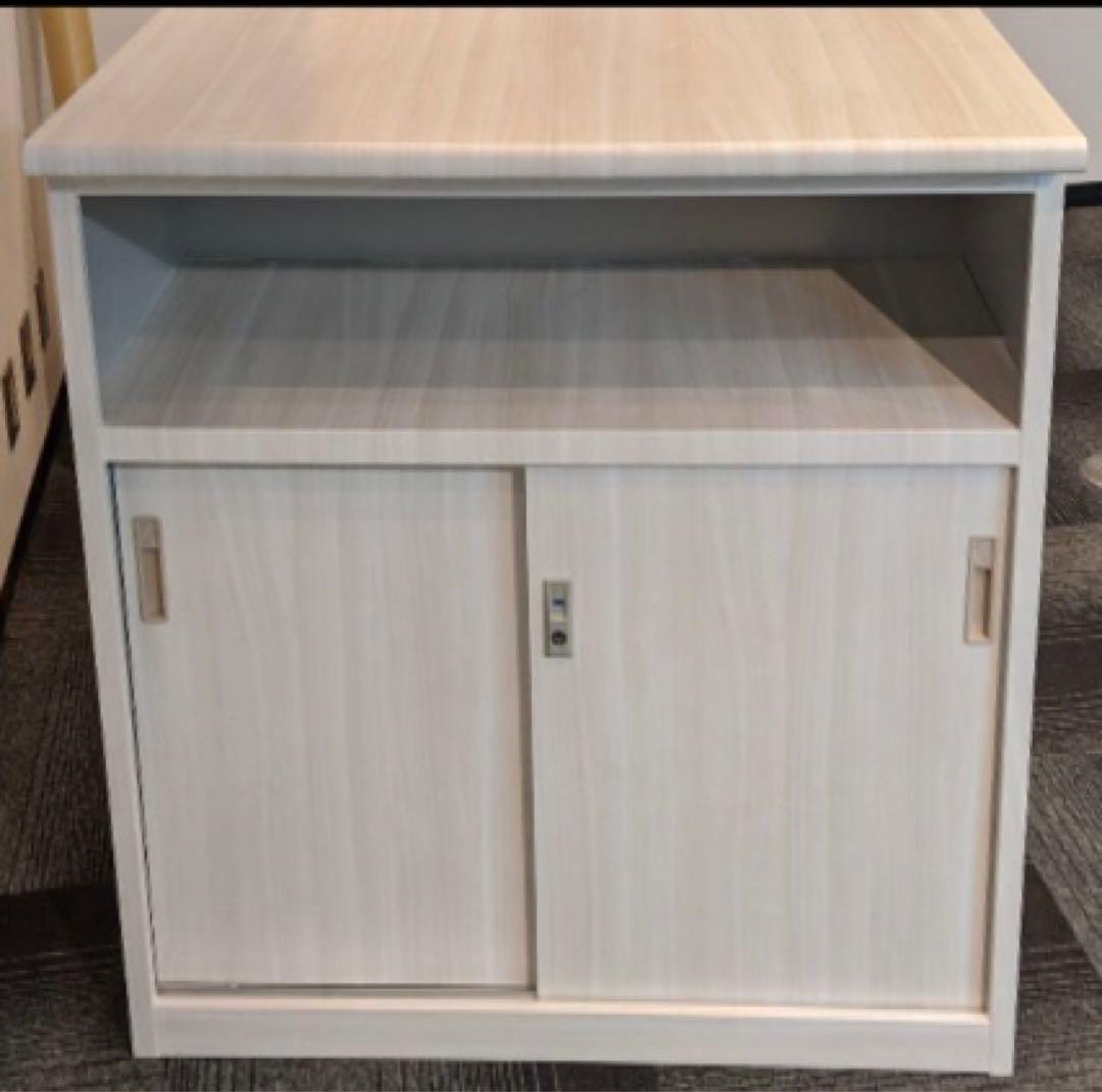 1/5削除!美品】ハイカウンター/受付カウンター約幅90×奥46×高95.5鍵付