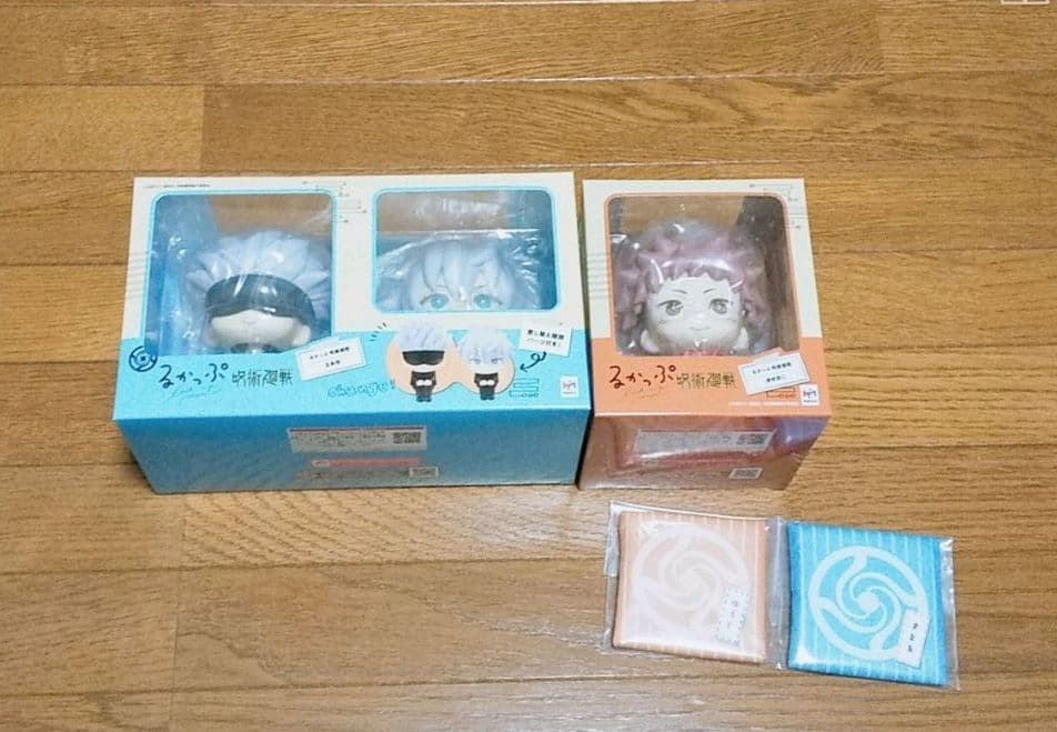 e*a様 るかっぷ 呪術廻戦 五条 虎杖 セット 【レア】座布団付き