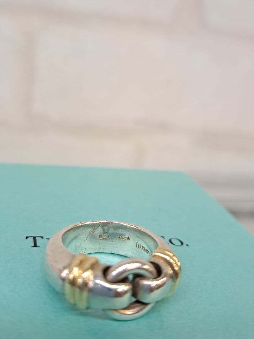 aloha ティファニー ヴィンテージ コンビ サークル リング