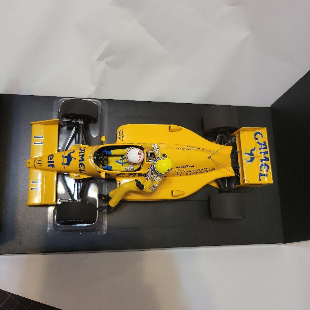 激レア1/18LOTUS HONDA99T中嶋悟ライドオンアイルトンセナ