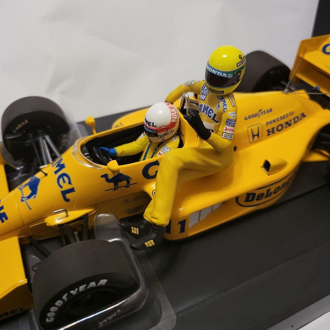 激レア1/18LOTUS HONDA99T中嶋悟ライドオンアイルトンセナ