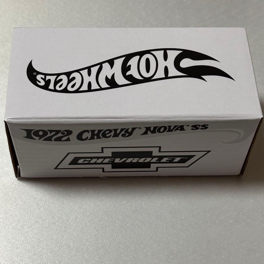 RLC限定　ホットウィール　1972 シェビー　ノヴァ SS ミニカー