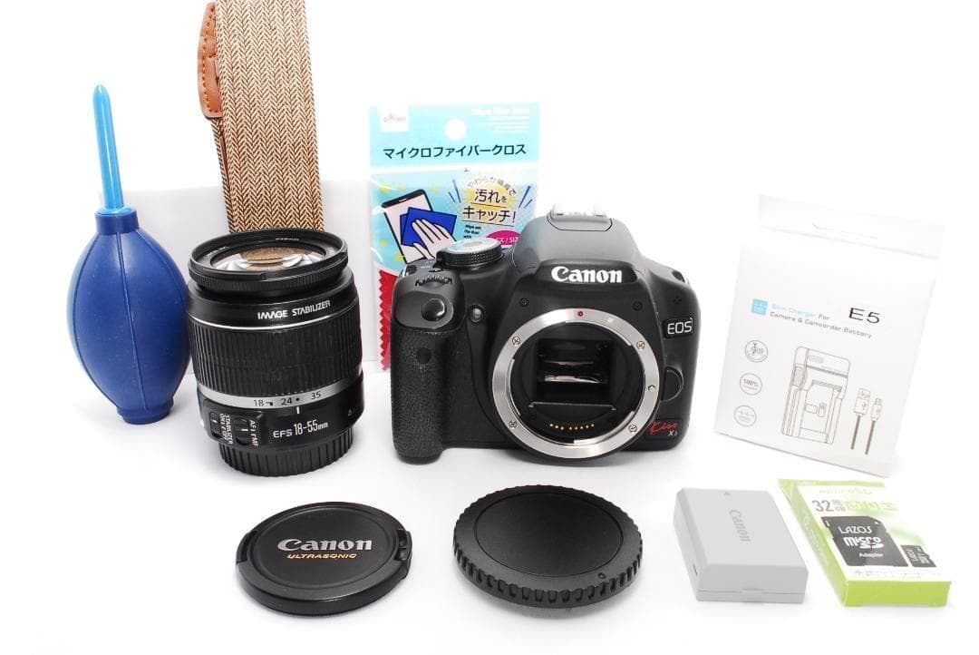 Canon Kiss X3✨　レンズセット　手ぶれ補正　届いてすぐ使えます❣️