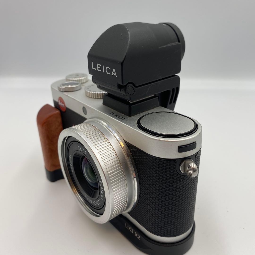 ライカx２とビューファインダー付属　美品