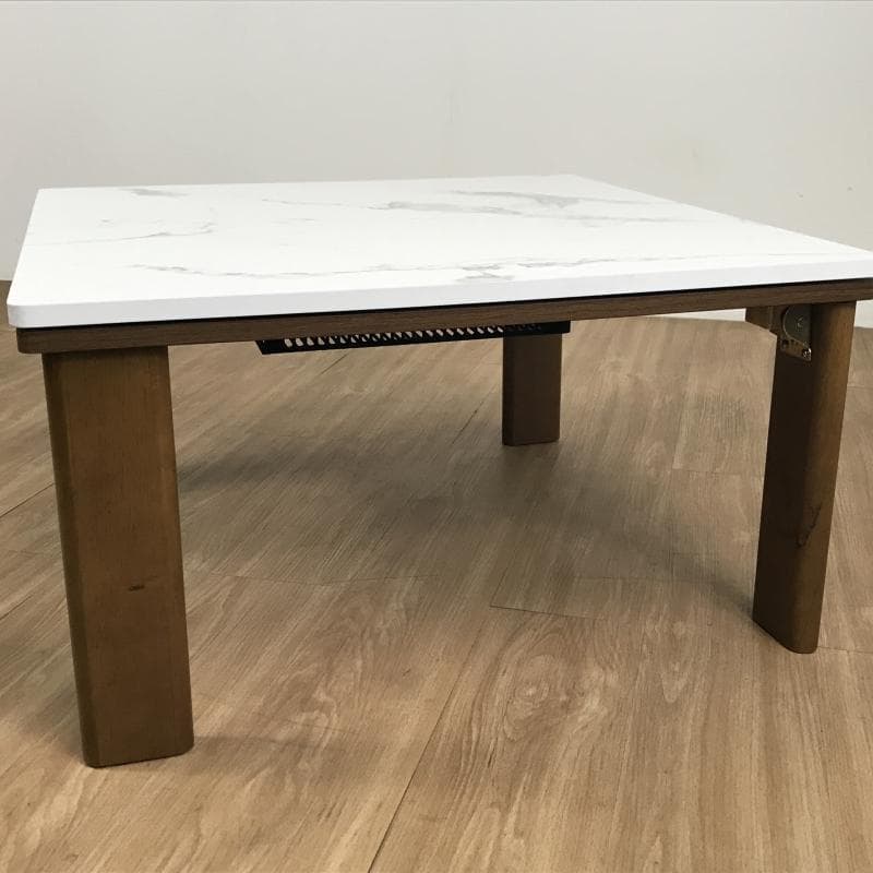 【12月限定特価!】☆折れ脚布団付きこたつ68 石目タイプ☆【アウトレット】