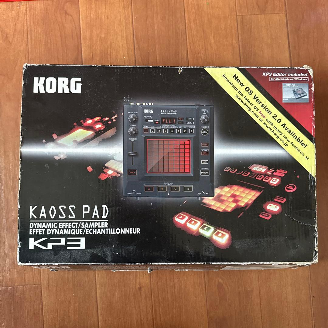 KORG KAOSS PAD KP3 カオスパッドサンプラー エフェクター動作品