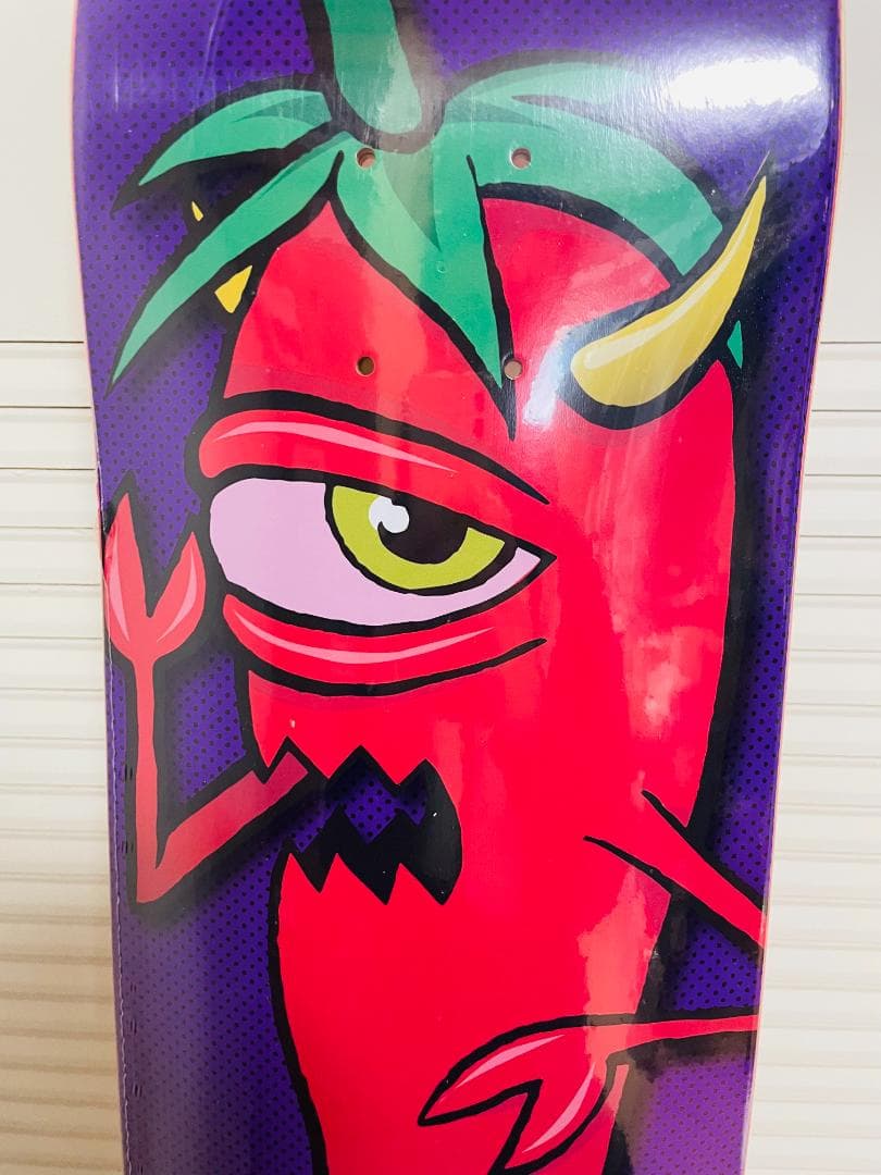 台湾製無地黒デッキテープ付き TOY MACHINEトイマシーン8.25デッキ