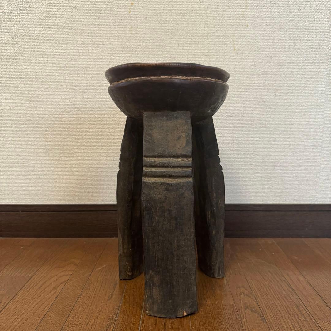 アフリカ ブルキナファソ ヌヌマ族 スツール 民藝 椅子 古道具 ビンテージ