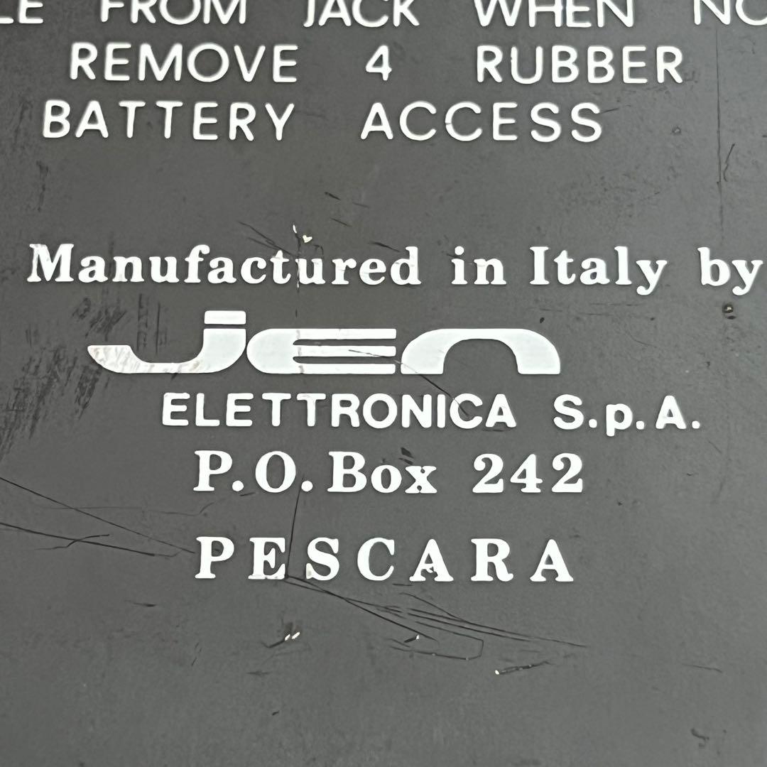 ビンテージ JEN cry baby ワウペダル　イタリア製　赤FASEL