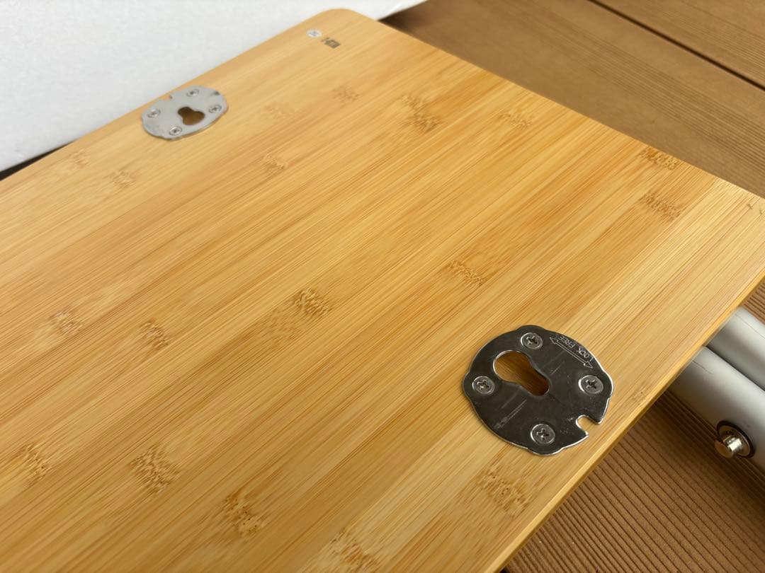 【中古】スノーピーク LV-066TR フォールディングシェルフロング 竹