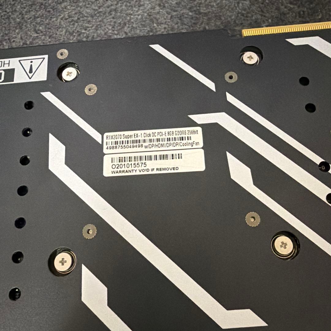 グラフィックボード・グラボ・ビデオカード GALAKURO GEFORCE RTX2070Super