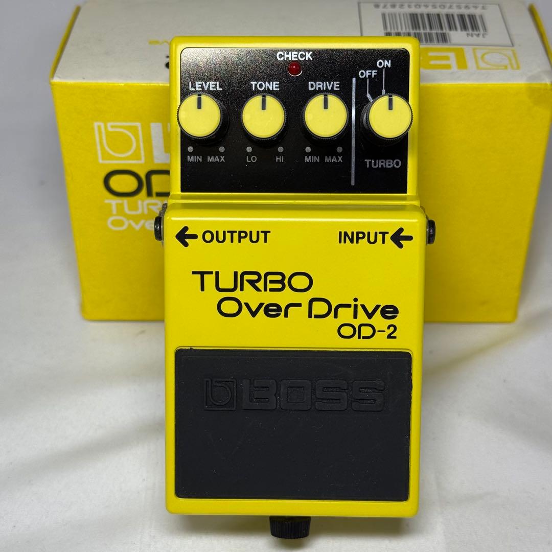 希少 超美品 日本製 BOSS ターボオーバードライブ OD-2 エフェクター