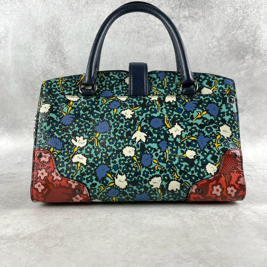 ✨稀少✨極美品✨コーチ　マーサー　サッチェル　24 フローラル　2way