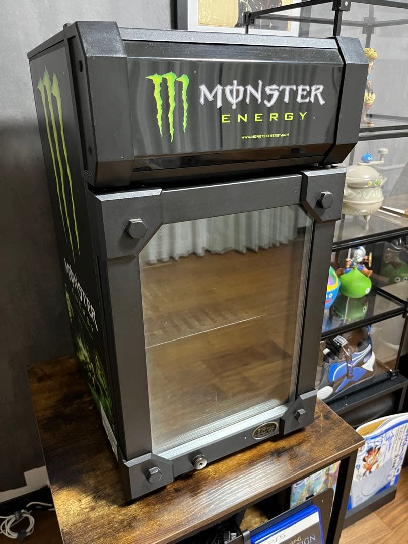 う*☆様 Monster Energy 冷蔵庫 LED照明付き