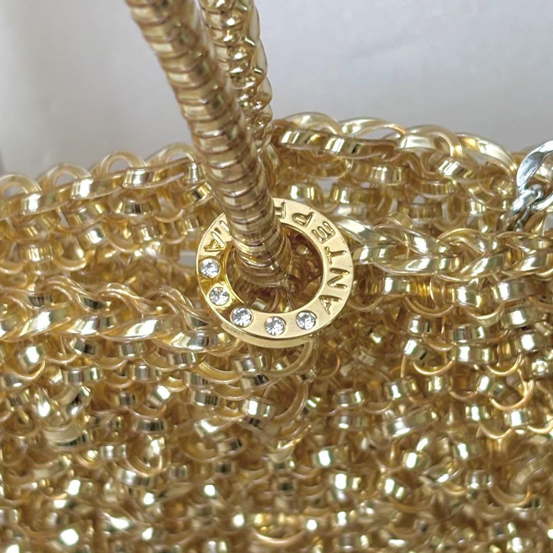 極美品✨人気色 アンテプリマ スタンダード チェーン 2way ゴールド