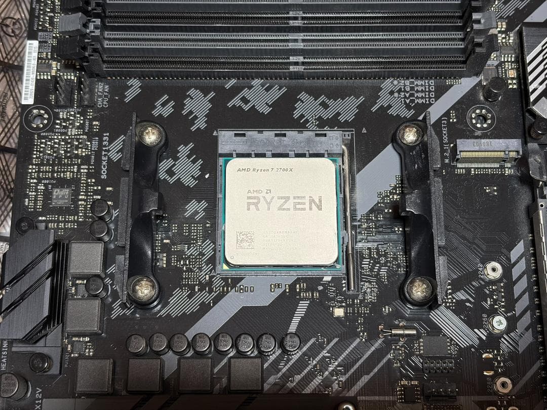 CPU AMD Ryzen 7 2700X + TUF X470-PLUS GAMING