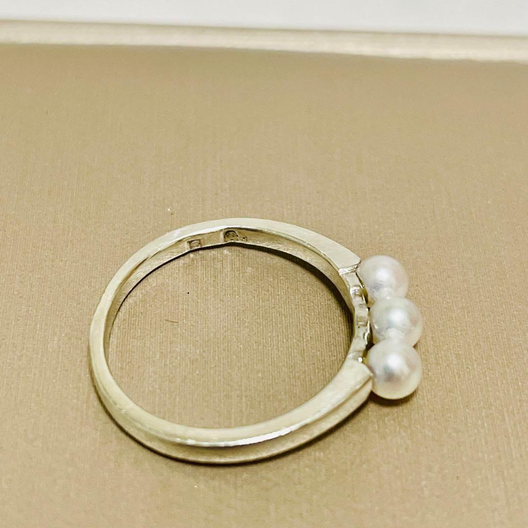 希少✨皇室御用達 MIKIMOTO ミキモト あこや 真珠 ベビーパール リング