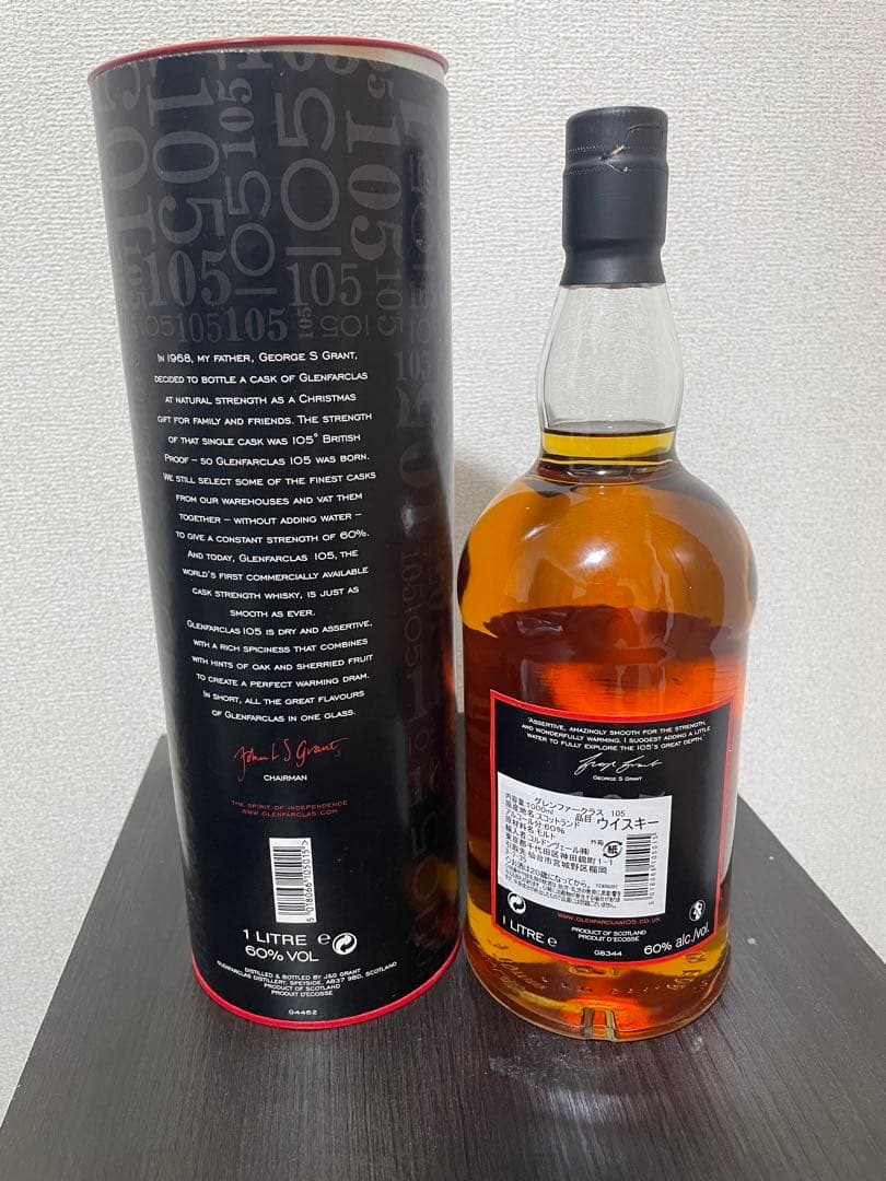 ウイスキー Glenfarclas 105 Cask Strength 1L 60%