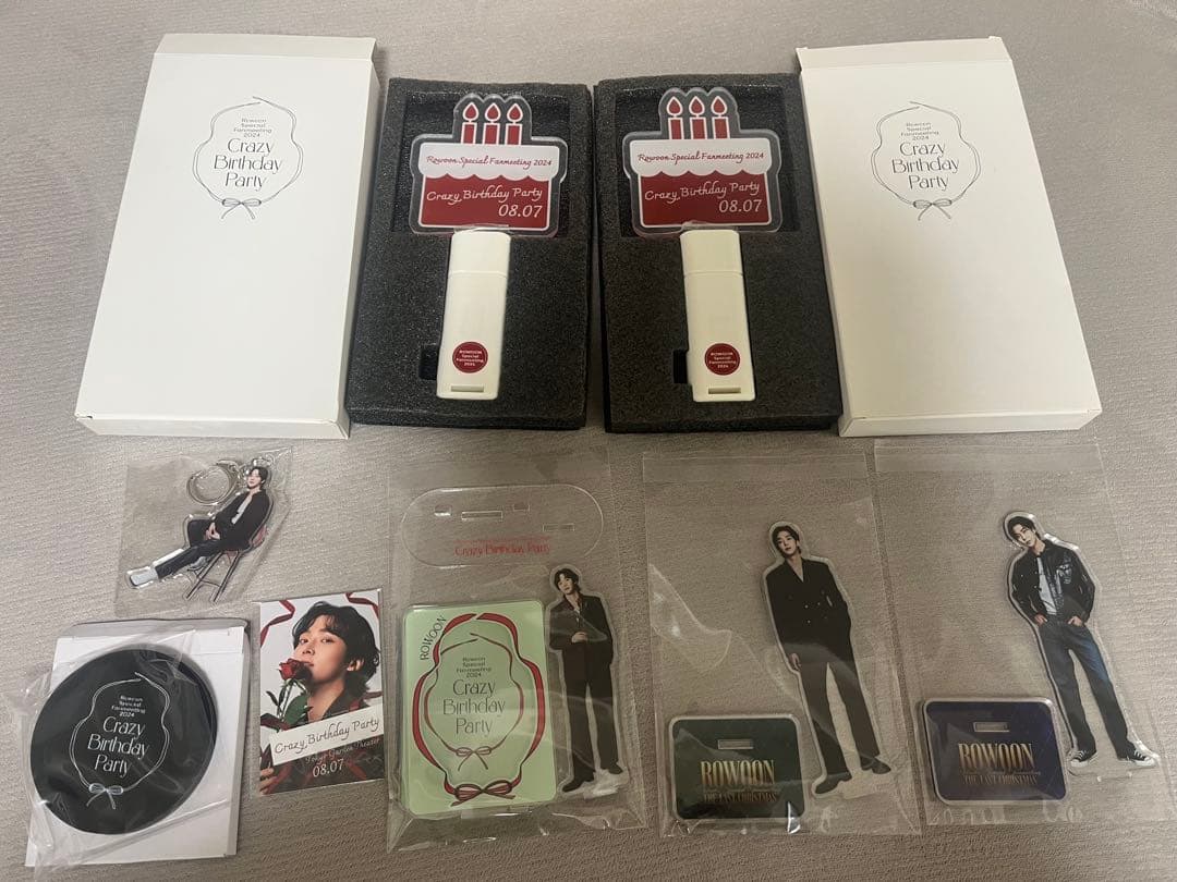 ロウン　ROWOON ファンミーティング　アクスタ　グッズセット