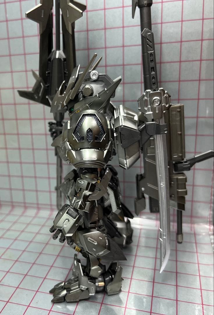 MGSD ガンダムバルバトス　アイアンブラッドコーティング　完成品