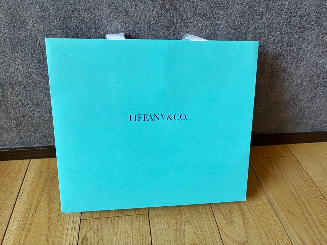 ティファニー ネックレス　ジュエリーケース　箱、ショッパーセット