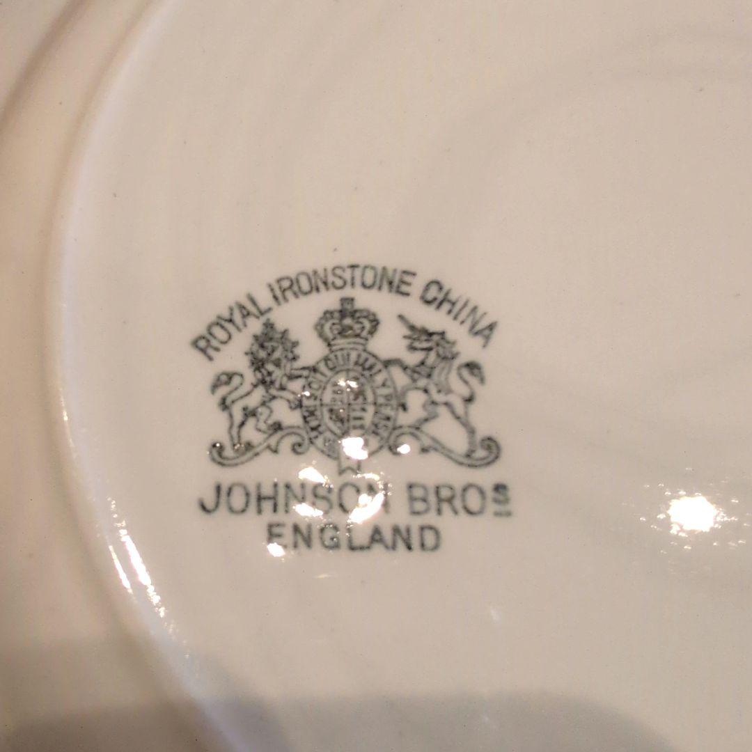 希少　アンティーク　英国　ジョンソンブラザーズ　皿　6枚