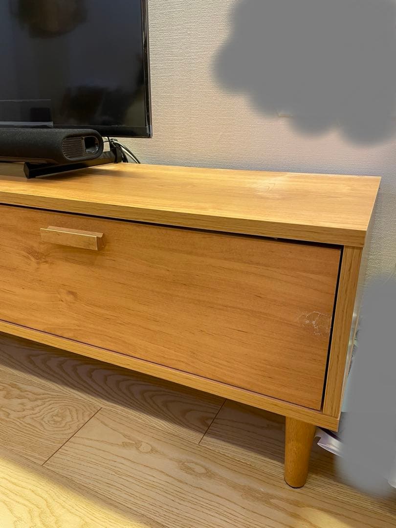 LOWYA ロウヤテレビ台 おしゃれ ローボード 幅150cm ナチュラル
