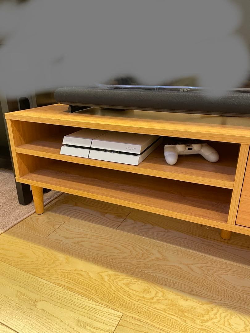 LOWYA ロウヤテレビ台 おしゃれ ローボード 幅150cm ナチュラル