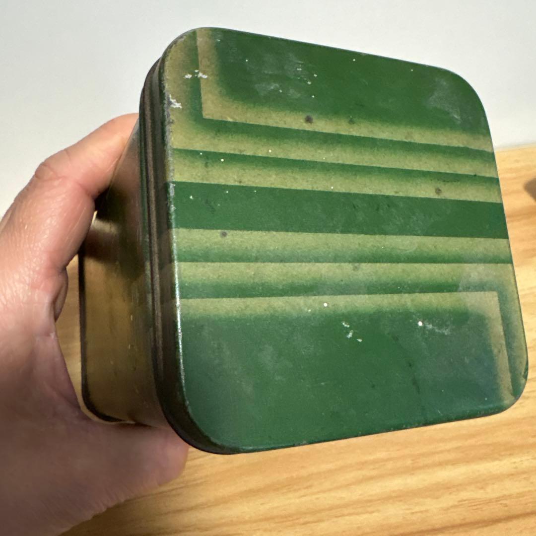 ヴィンテージ ライオンズ グリーンラベルティー 広告缶 - 温度計