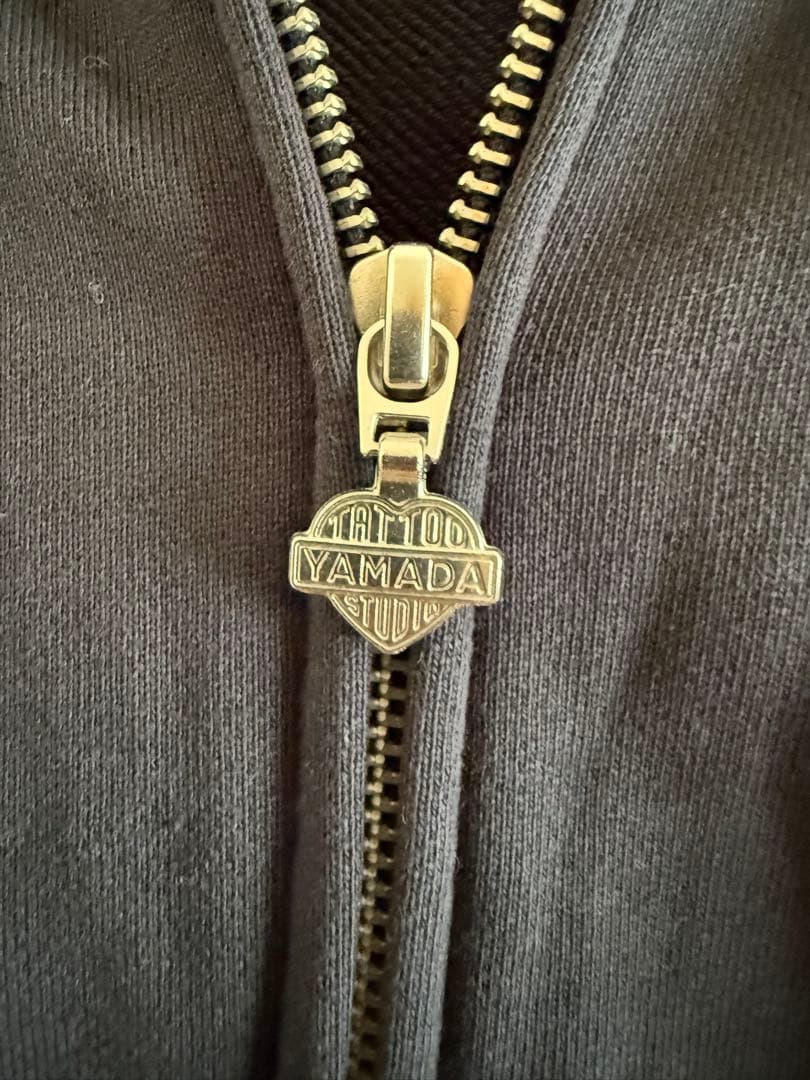 tatoo studio yamadaネイビージップパーカー L