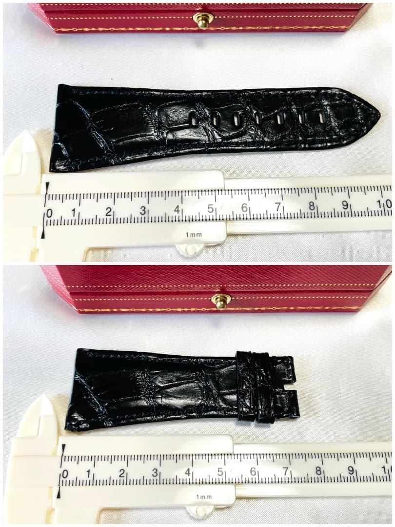 ☆未使用品☆ カルティエ タンクディヴァン LM 専用 アリゲーターストラップ